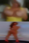 Woman looking hardcore